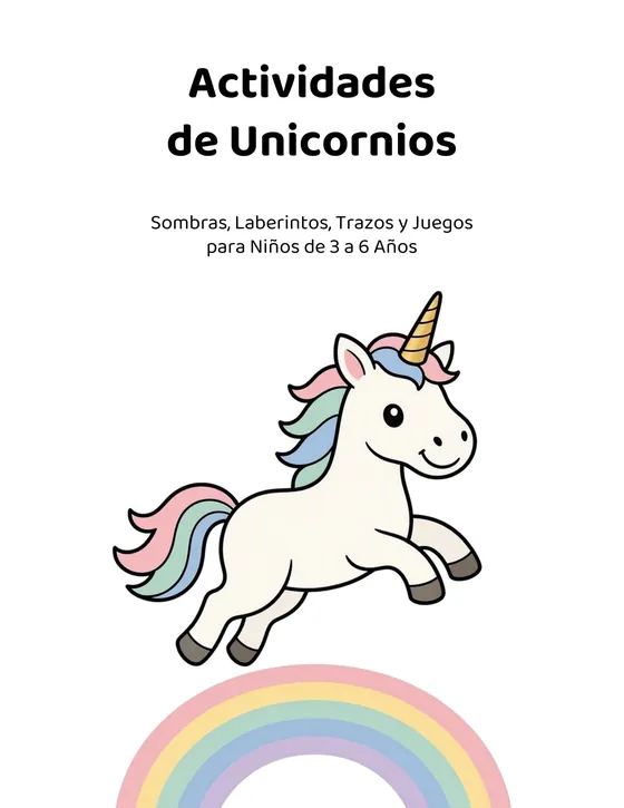 Portada de Actividades de Unicornios